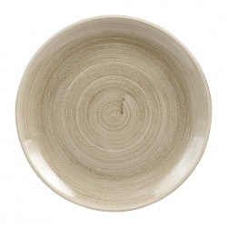 Churchill Stonecast Patina Antique Taupe Coupe Evolve Coupe Bord 32.4cm (9 stuks)