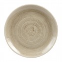 Churchill Stonecast Patina Antique Taupe Coupe Evolve Coupe Bord 32.4cm (9 stuks)