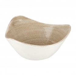 Churchill Stonecast Patina Antique Taupe Driehoekige Kom 15,2cm (12 stuks)