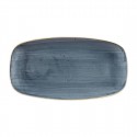 Churchill Stonecast Blueberry Chefs Ovaal Bord 29,8 x 15,3 cm (12 stuks)