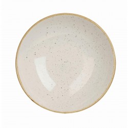 Churchill Stonecast Barley White Coupe Kom 18,2 cm – set van 12 stuks