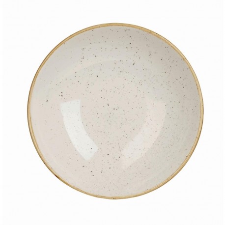 Churchill Stonecast Barley White Coupe Kom 18,2 cm – set van 12 stuks