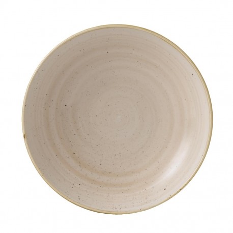 Churchill Stonecast Nutmeg Cream Evolve Coupe Kom 24,8 cm - Set van 12