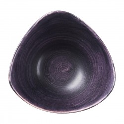Churchill Stonecast Patina Deep Purple Driehoekige Kom 15,2cm (12 stuks)