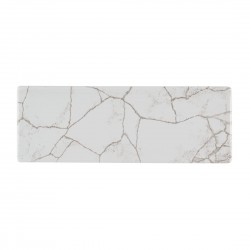 Churchill Studio Prints Kintsugi Agate Grey Ovaal Bord 25 x 9 cm - Set van 6