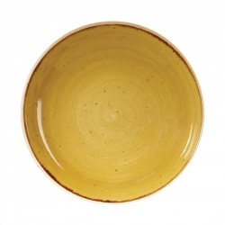 Churchill Stonecast Mustard Lotus Evolve Coupe Kom 24,8 cm - Set van 12