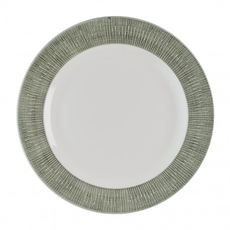Churchill Bamboo Ceramic Spinwash Alpine Bord 30,5 cm - Groen (12 stuks)