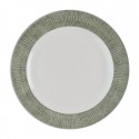 Churchill Bamboo Ceramic Spinwash Alpine Bord 30,5 cm - Groen (12 stuks)