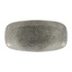 Churchill Raku Quartz Black ovaal bord 35,2 x 18,7 cm - set van 6