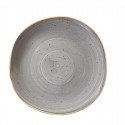 Churchill Stonecast ronde borden Peppercorn Grey 264mm – set van 12