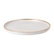 Churchill Stonecast Barley White Bord Met Opstaande Rand 27,9 cm - Set van 6