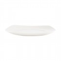 Churchill X Squared borden 21,5cm (12 stuks) - wit porselein voor de horeca