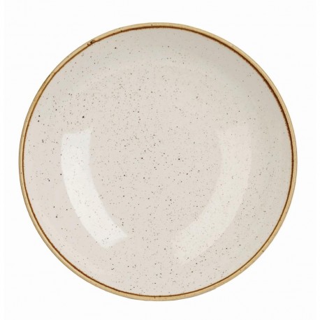 Churchill Stonecast Barley White Coupe Kom 24,8 cm – Set van 12 stuks