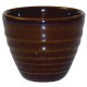 Churchill Cinnamon Ripple Dipper Pot 113ml - Bruin Porselein (12 stuks)