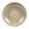 Churchill Stonecast Patina Antique Taupe Coupe Evolve Coupe Bord 32.4cm (8 stuks)