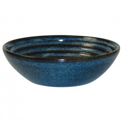 Churchill Sapphire Blue Ripple Dip Schaaltje 142ml - Porselein, Blauw (12 stuks)