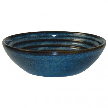 Churchill Sapphire Blue Ripple Dip Schaaltje 142ml - Porselein, Blauw (12 stuks)