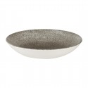 Churchill Raku Quartz Black Evolve Coupe Kom 24,8cm – Porselein – Doos 12 stuks