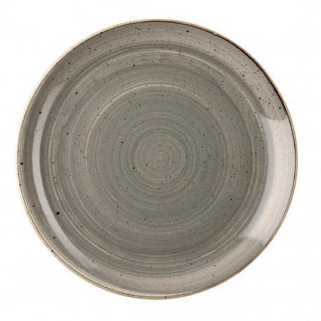 Churchill Stonecast Grey Evolve Coupe Bord – Set van 6 Stuks