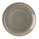 Churchill Stonecast Grey Evolve Coupe Bord – Set van 6 Stuks