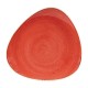 Churchill Stonecast Berry Red Lotus Bord 25,4cm (12 stuks) – Rood Porselein