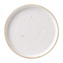 Churchill Stonecast Barley White Bord Met Opstaande Rand 16cm (6 stuks)