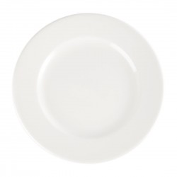 Churchill Whiteware Classic borden 23cm – wit porselein (set van 24 stuks)