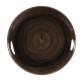Churchill Stonecast Patina Black Coupe Borden 260mm – Porselein, Zwart (12 stuks)