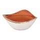 Churchill Stonecast Spiced Orange Kom – Keramiek, 12 stuks