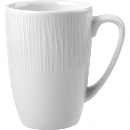 Churchill Bamboo Mok 35,4 cl – Wit Porselein (12 stuks)