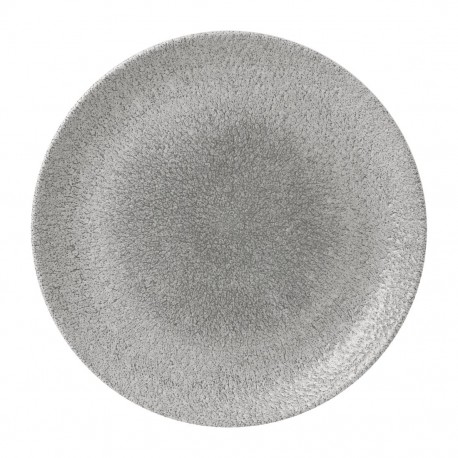 Churchill Raku Jasper Grey Evolve Coupe Bord 28,6 cm – Set van 12