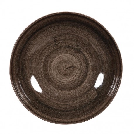 Churchill Stonecast Patina Black Coupe Borden 217mm (12 stuks)