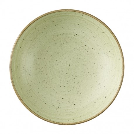 Churchill Stonecast Raw Green coupeschalen 184mm - set van 12