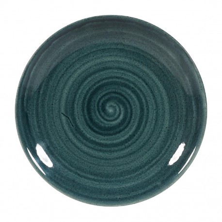 Churchill Stonecast Patina Rustic Teal Evolve Coupe Bord 16,5 cm (12 stuks)