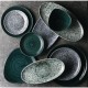 Churchill Stonecast Patina Rustic Teal Evolve Coupe Bord 16,5 cm (12 stuks)