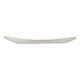 Churchill Stonecast Cornflower Blue driehoekig bord 31,1 cm (set van 6 stuks)