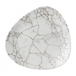 Churchill Studio Prints Kintsugi Agate Grey Lotus Borden 254mm (12 stuks)