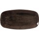 Churchill Stonecast Patina Black Borden 298mm - Porselein Zwart (12 stuks)
