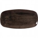 Churchill Stonecast Patina Black Borden 298mm - Porselein Zwart (12 stuks)