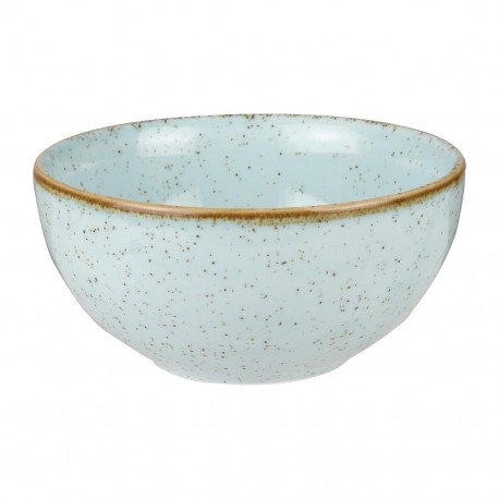 Churchill Stonecast ronde soepkommen blauw 13,2 cm – set van 12