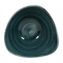 Churchill Stonecast Patina Rustic Teal Driehoekige Kom 15,2cm - Set van 12