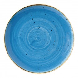 Churchill Stonecast Cornflower Blue Coupe Bord 21,7 cm (12 stuks)