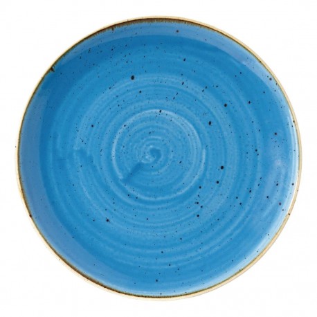 Churchill Stonecast Cornflower Blue Coupe Bord 21,7 cm (12 stuks)