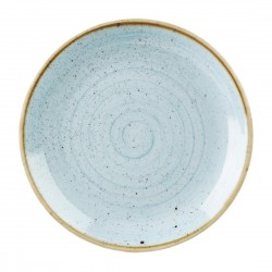 Churchill Stonecast Duck Egg Evolve Coupe Bord – Set van 6 (32,4 cm)