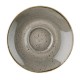 Churchill Stonecast Grey cappuccino schotel 15,6 cm - set van 12