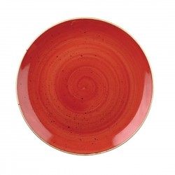 Churchill Stonecast Berry Red Evolve Coupe Kom 24,8cm - Set van 12