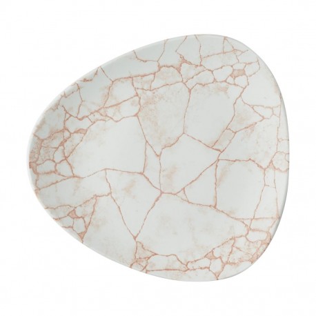 Churchill Studio Prints Kintsugi Lotus Coral Borden 228mm – Set van 12