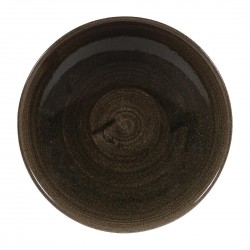 Churchill Stonecast Patina Evolve Iron Black Coupe Schalen 182mm (12 stuks)