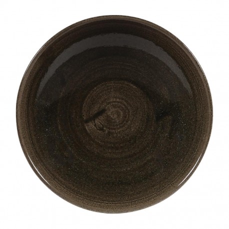 Churchill Stonecast Patina Evolve Iron Black Coupe Schalen 182mm (12 stuks)