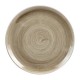 Churchill Stonecast Patina Antique Taupe Coupe Evolve Bord 32,4cm - Bruin Porselein (6 stuks)